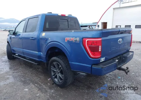 2022 Ford F-150 Xlt из США, поврежденный, VIN 1FTFW1E53NKE74295